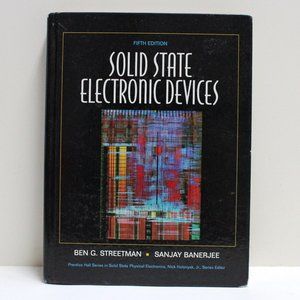 Used 5th Edition Solid State Electronic Devices - Streetman and Banerjee